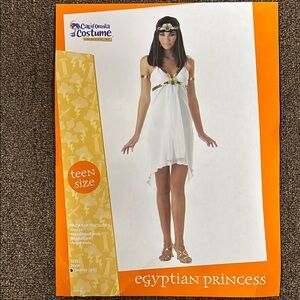 California Costumes Egyptian Princess Costume - White and Gold